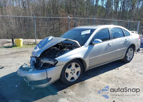 2008 Chevrolet Impala Ss from USA, damaged, VIN 2G1WD58C089131708